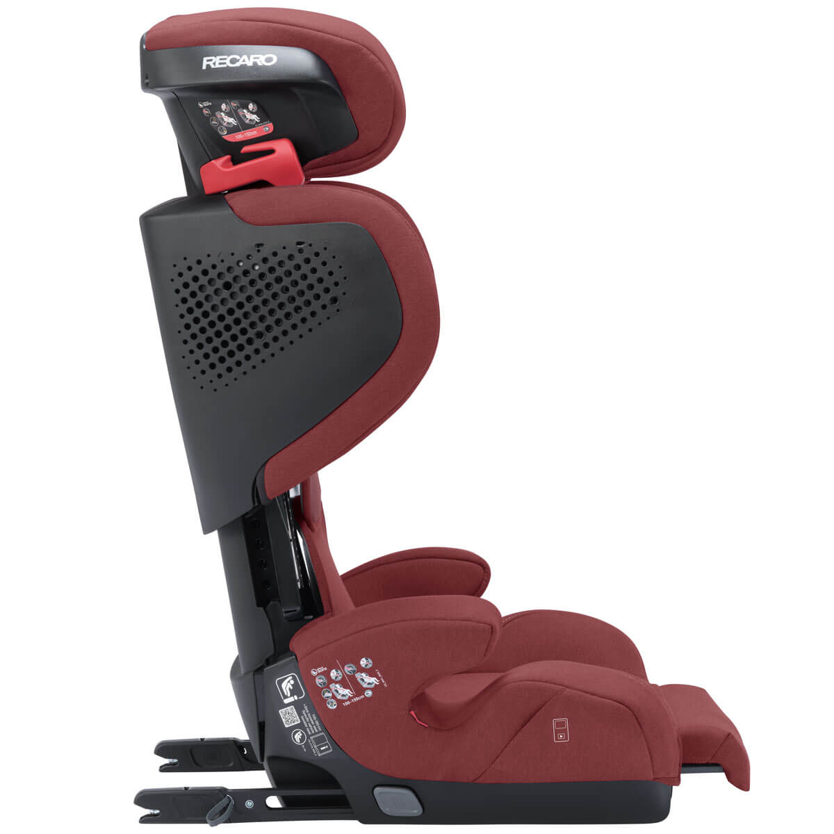 Otroški avtosedež RECARO Mako Elite 2 i-Size [100 – 150 cm] Iron Red 6