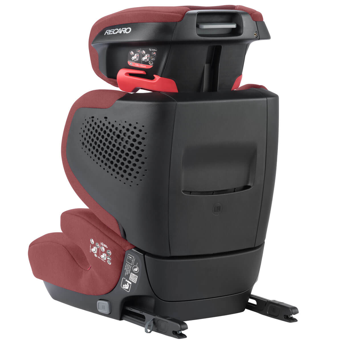 Otroški avtosedež RECARO Mako Elite 2 i-Size [100 – 150 cm] Iron Red + Air 10