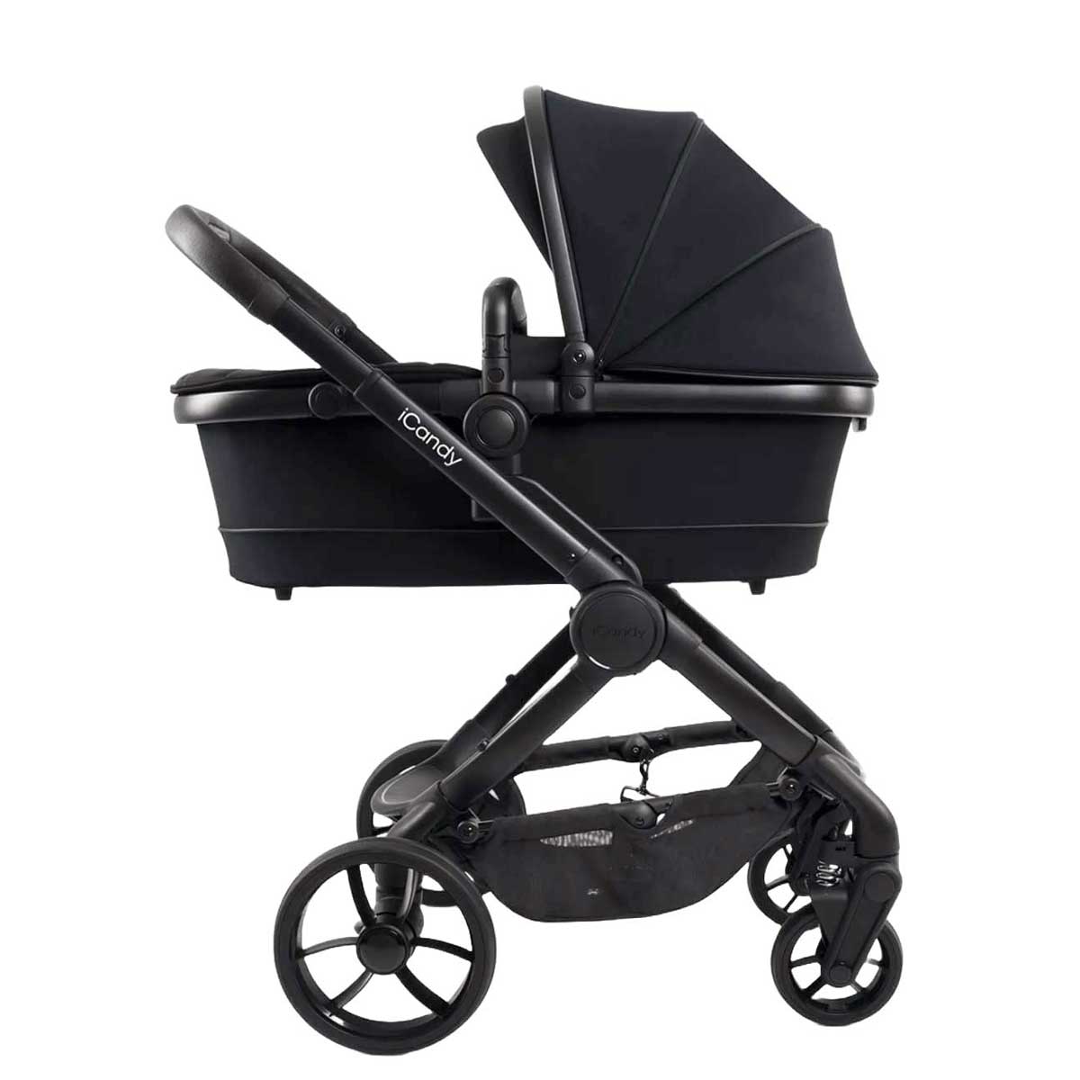 Otroški voziček 4v1 iCandy Peach 7 [Black] + RECARO Avan + baza 6