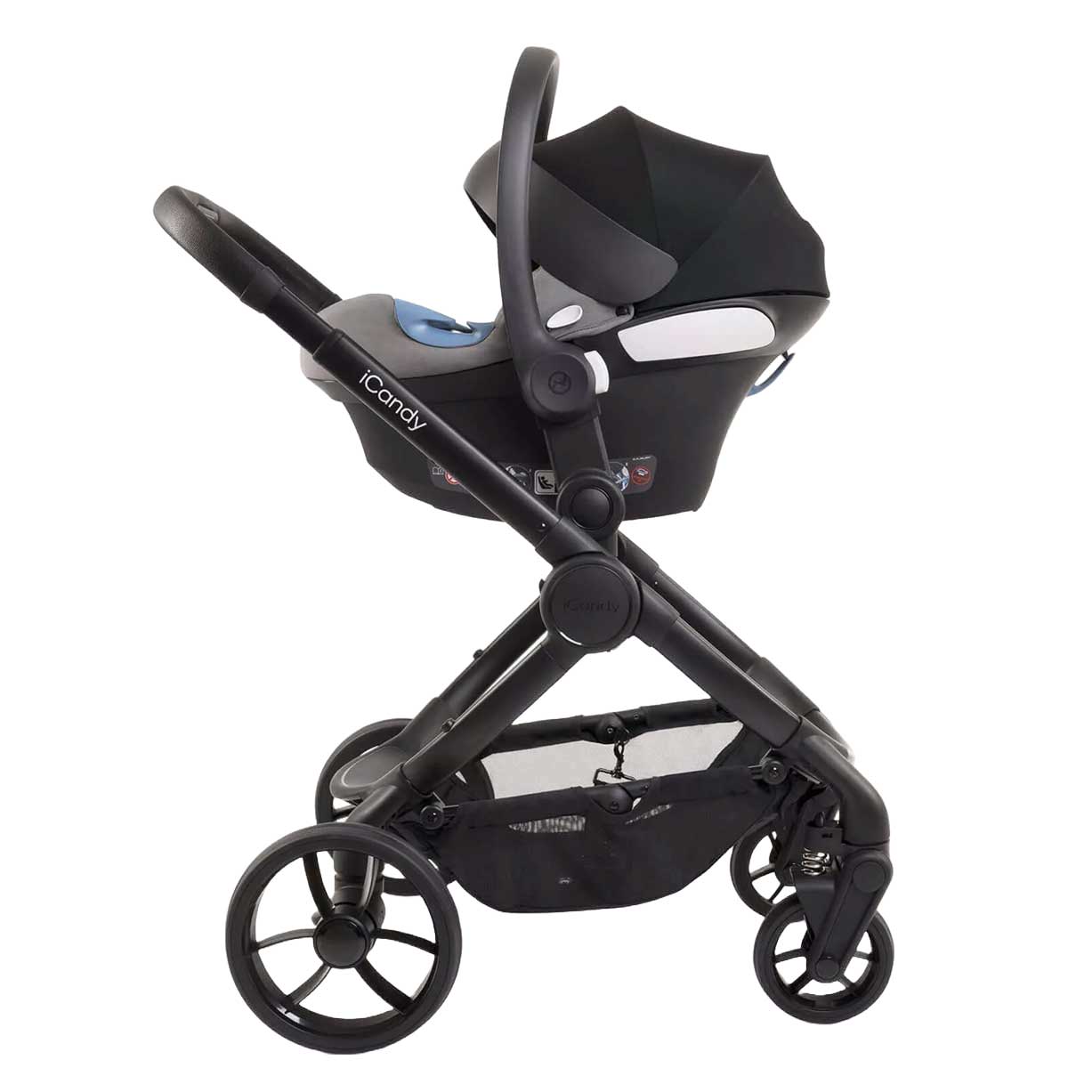 Otroški voziček 2v1 iCandy Peach 7  [Comlete Bundle Dark Grey] 2