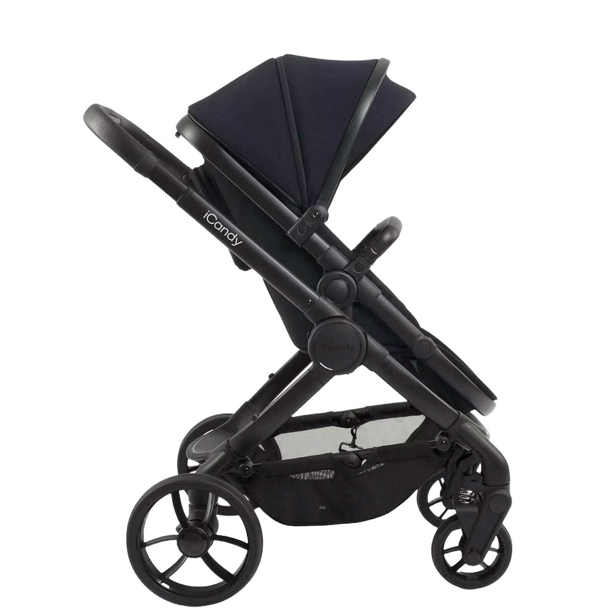 Otroški voziček 4v1 iCandy Peach 7 [Black] + RECARO Avan + baza 4