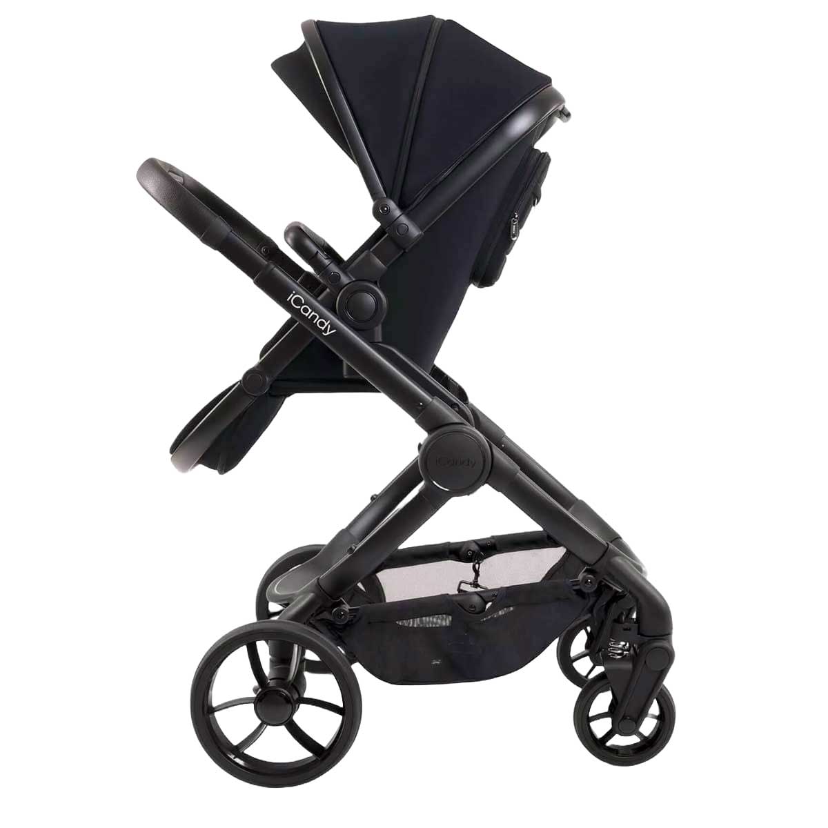 Otroški voziček 4v1 iCandy Peach 7 [Black] + RECARO Avan + baza 5