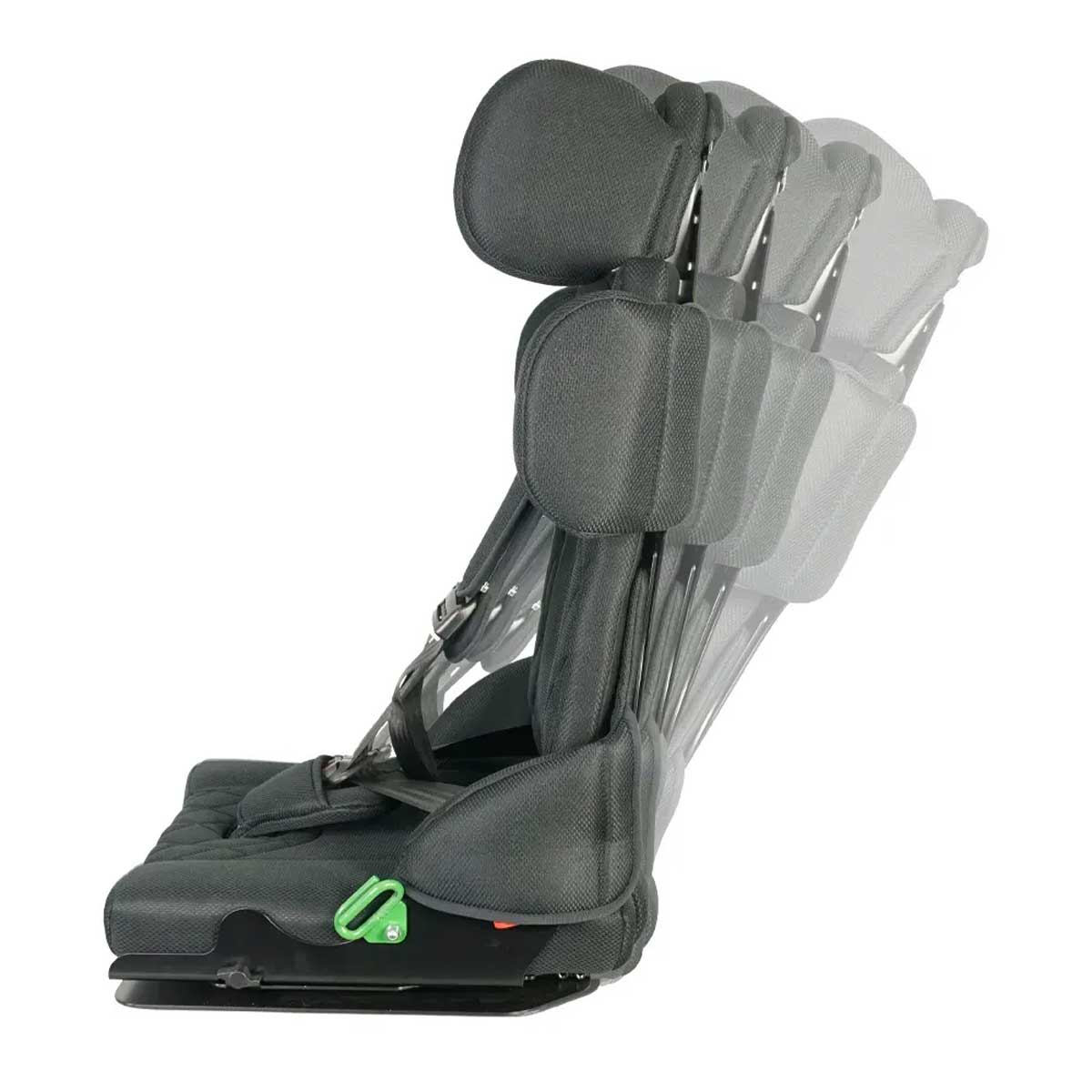 Prilagojeni avtosedež Thomashilfen Hercules Prime R129  + vrtljivo podnožje + mehke blazinice za varnostni pas 1