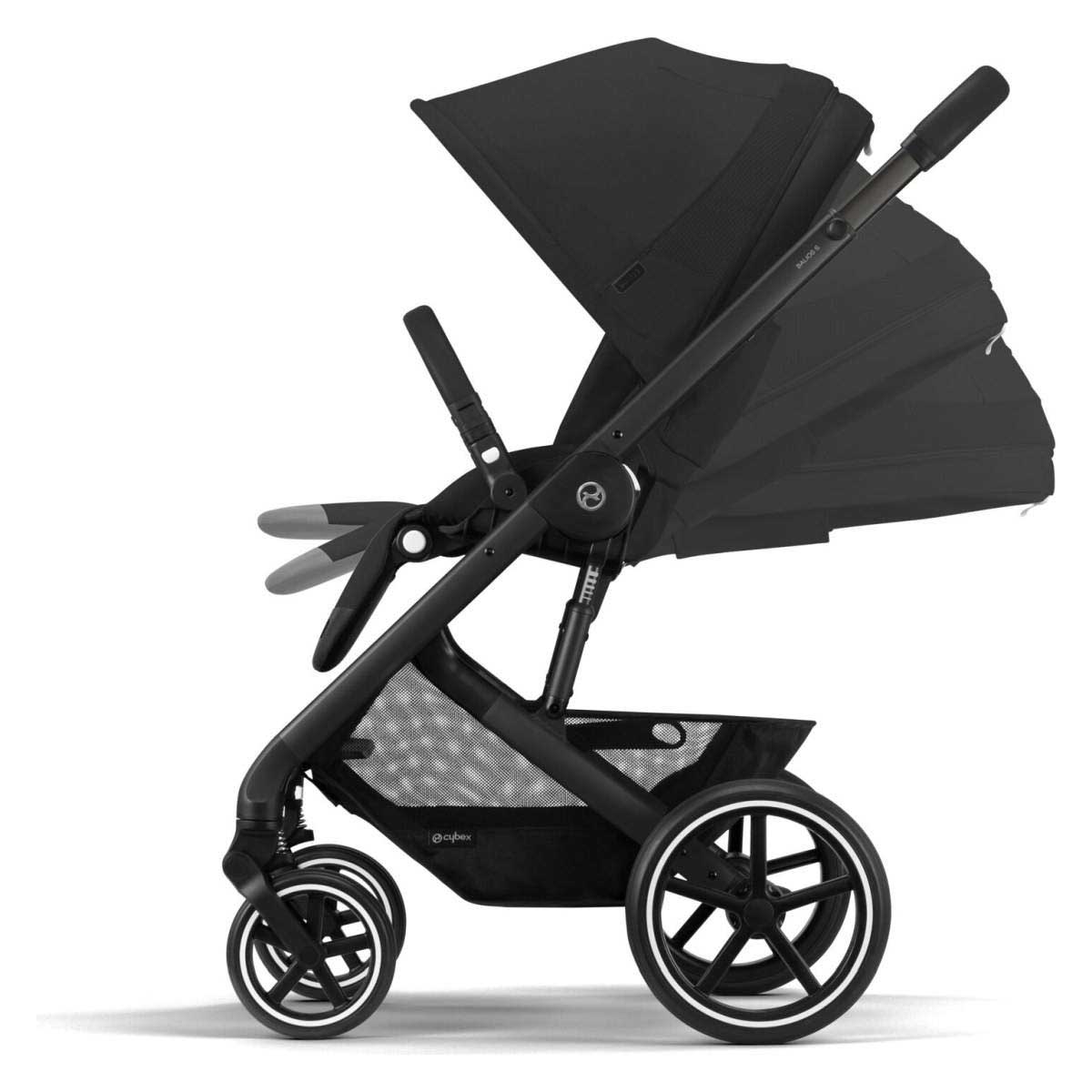 Otroški voziček Cybex Balios S Lux Moon Black 2v1 komplet 5