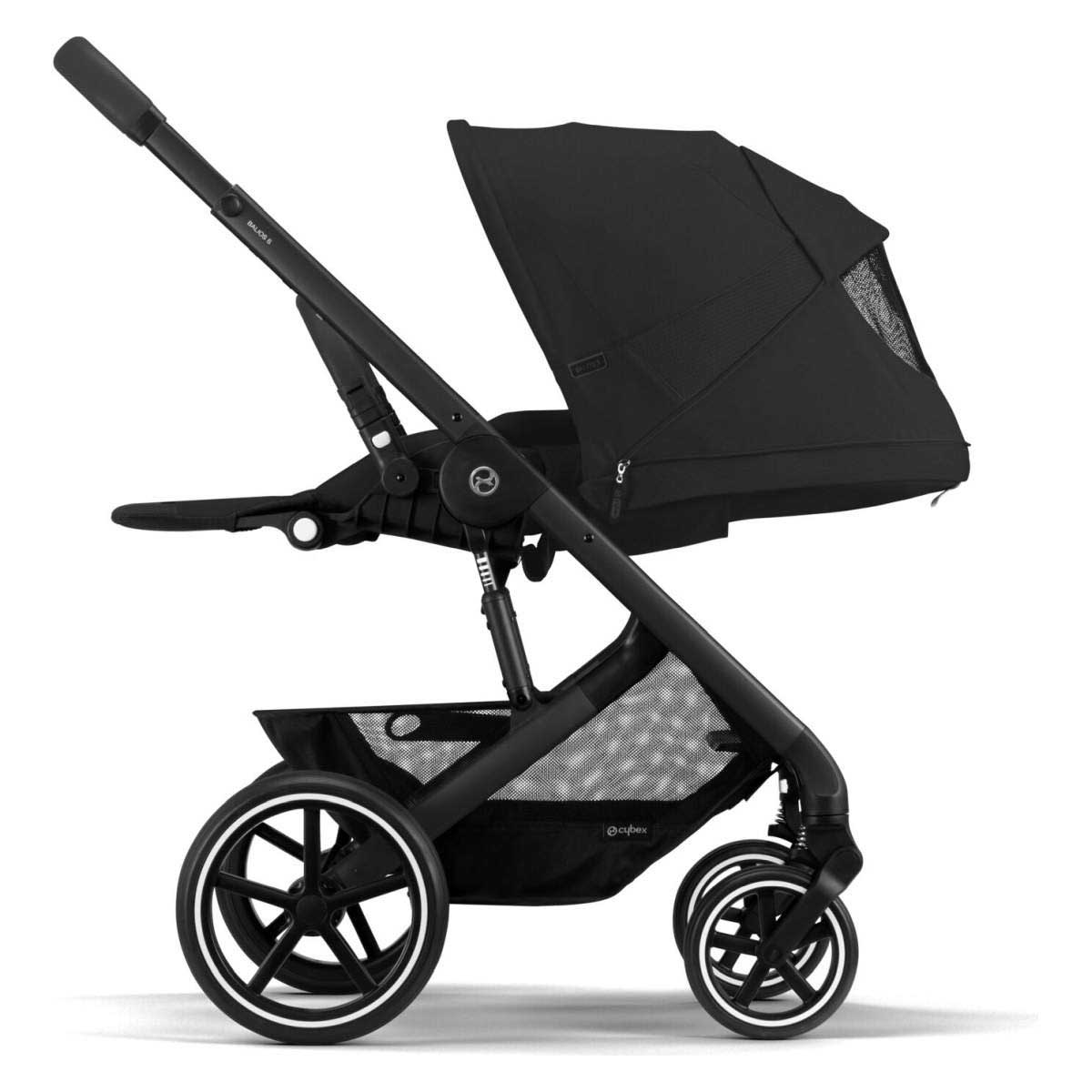 Otroški voziček Cybex Balios S Lux Moon Black 2v1 komplet 6