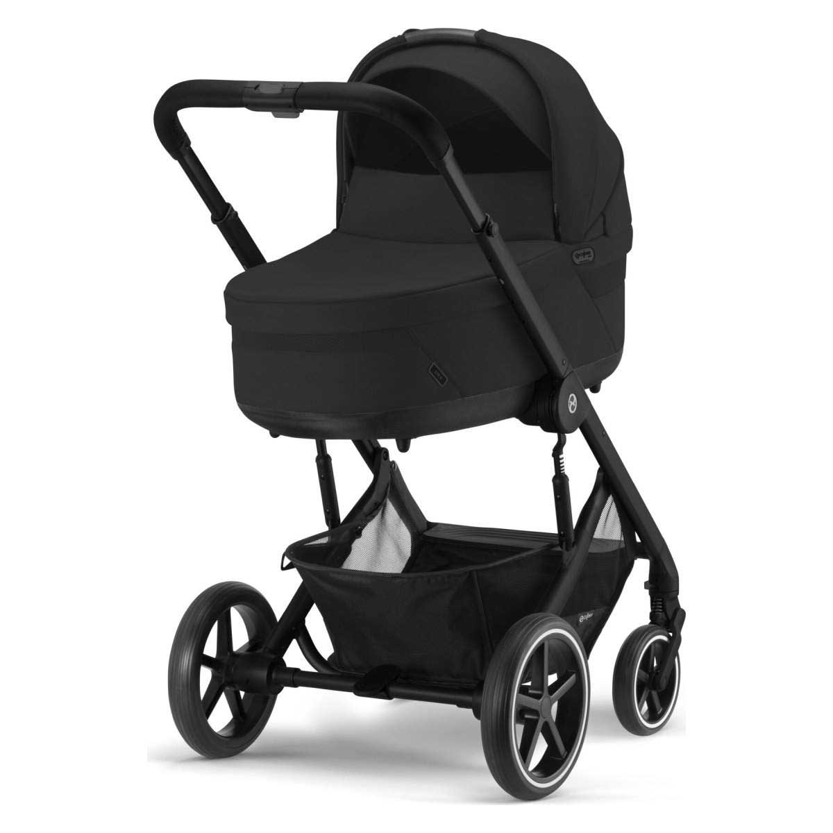 Otroški voziček Cybex Balios S Lux Moon Black 2v1 komplet 7