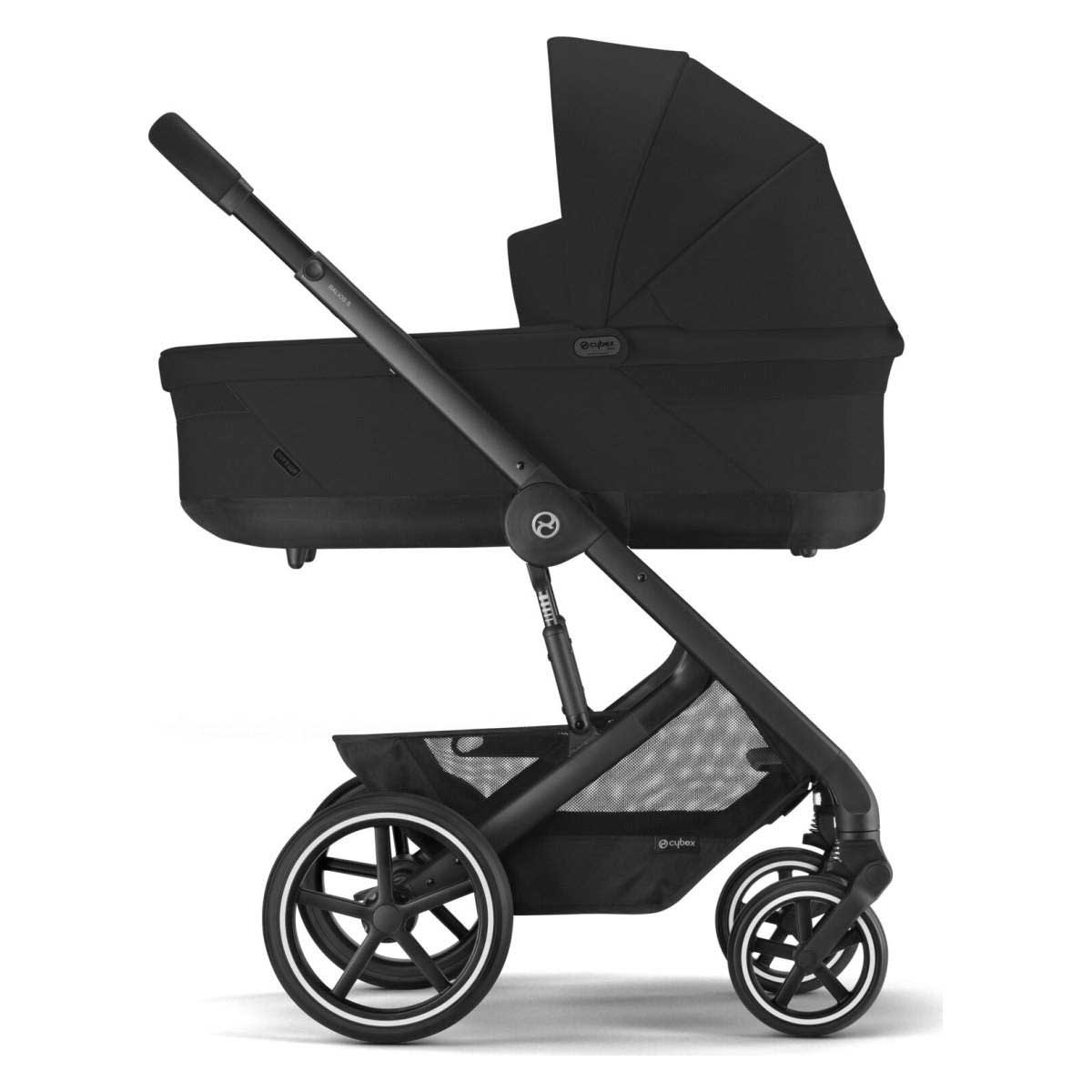 Otroški voziček Cybex Balios S Lux Moon Black 2v1 komplet 8