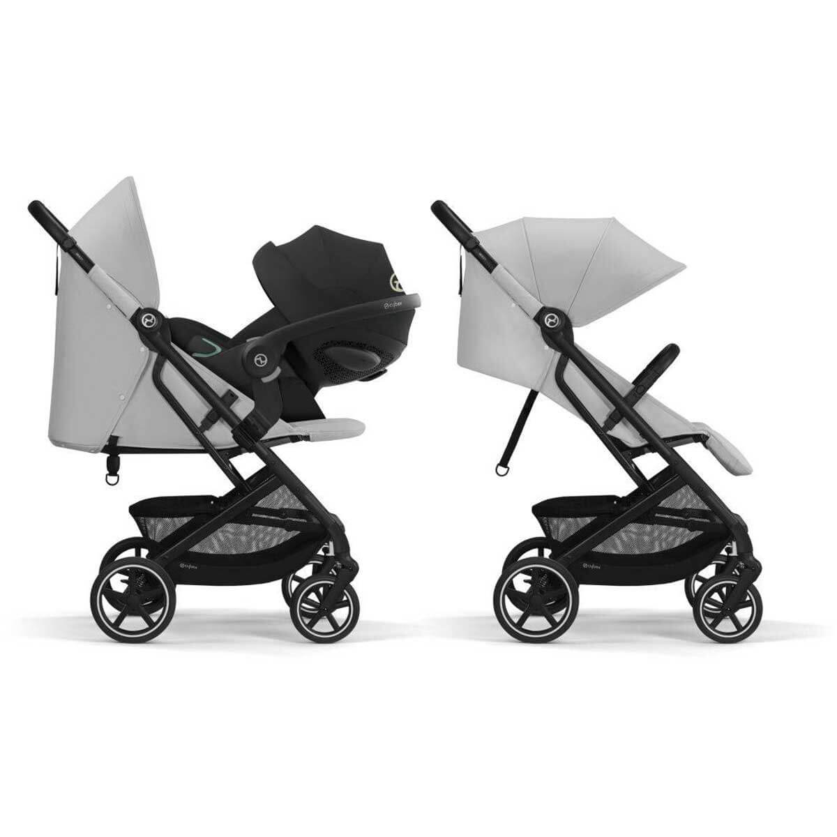 Marela voziček Cybex Beezy fog grey, light grey 5