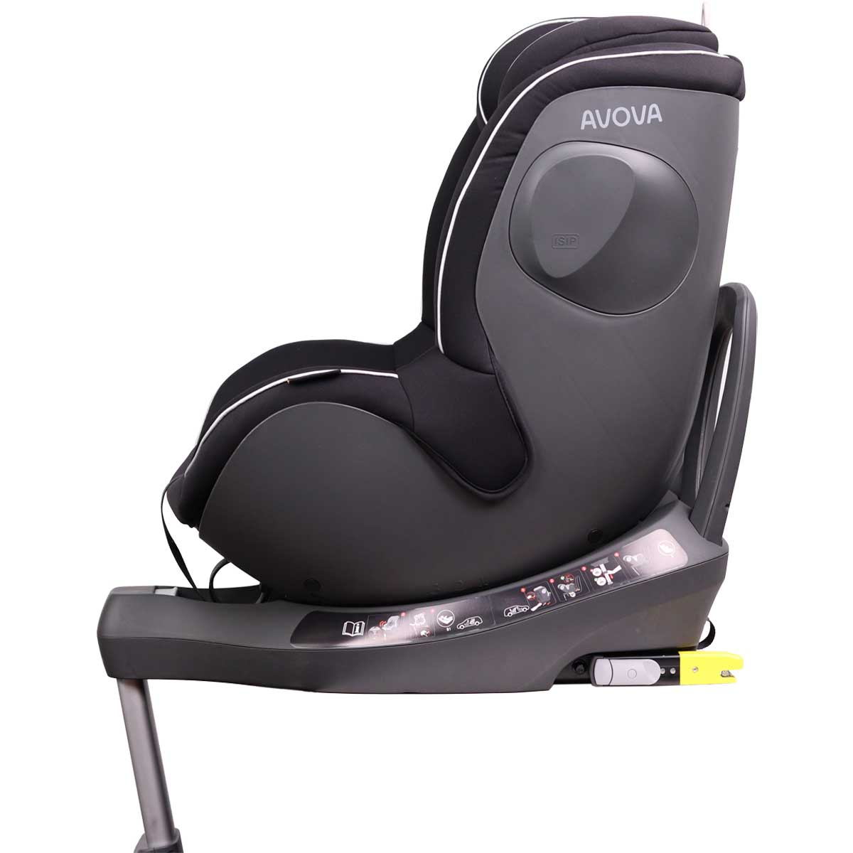 Otroški avtosedež AVOVA Sperber-fix [40-105 cm] Black 10