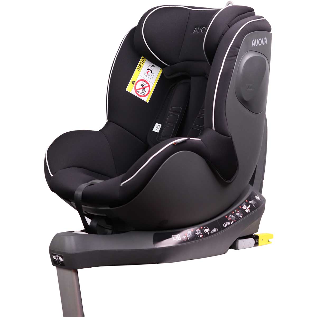 Otroški avtosedež AVOVA Sperber-fix [40-105 cm] Black 13