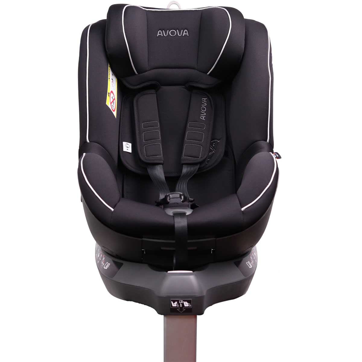 Otroški avtosedež AVOVA Sperber-fix [40-105 cm] Black 6
