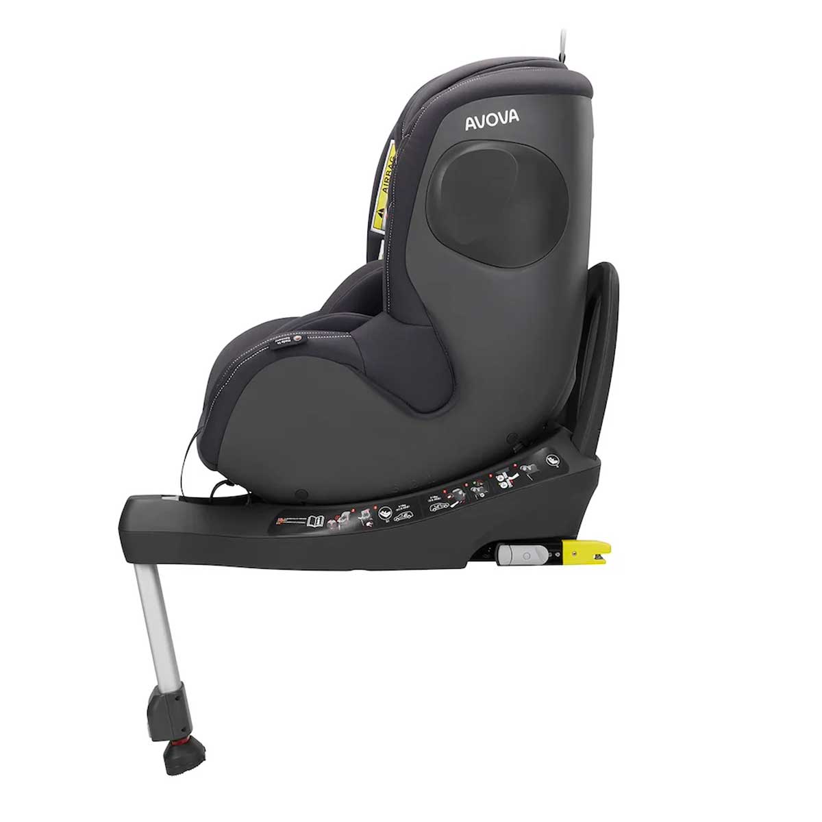 Otroški avtosedež AVOVA Sperber-Fix 61 [61-105 cm] Koala Grey 1