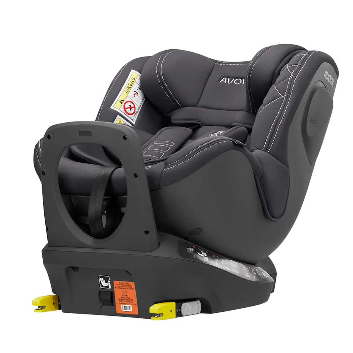 Otroški avtosedež AVOVA Sperber-Fix 61 [61-105 cm] Koala Grey 4