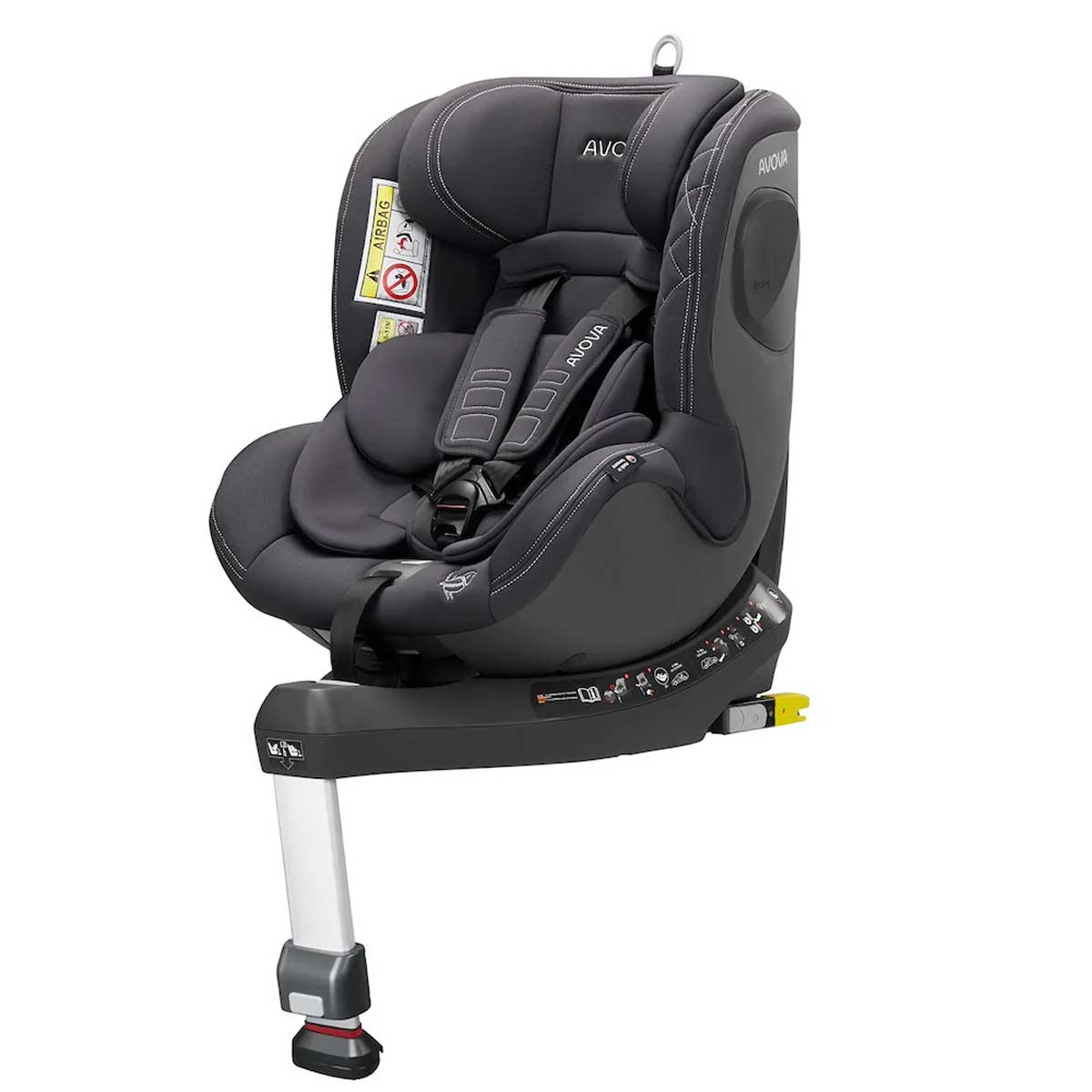 Otroški avtosedež AVOVA Sperber-Fix 61 [61-105 cm] Koala Grey 6