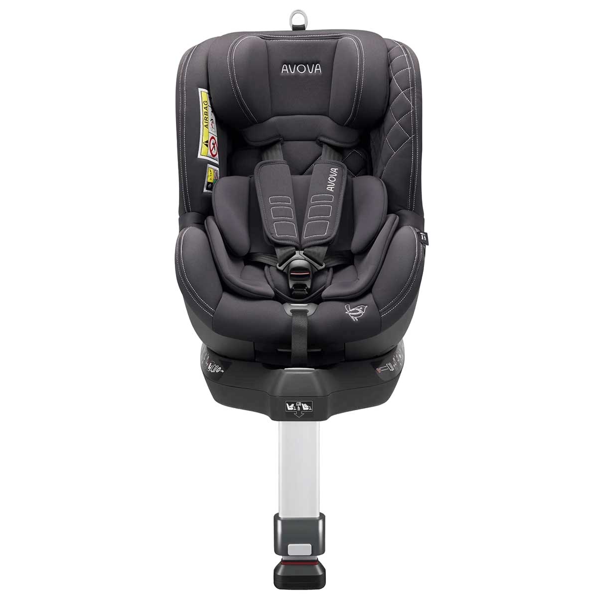 Otroški avtosedež AVOVA Sperber-Fix 61 [61-105 cm] Koala Grey 7