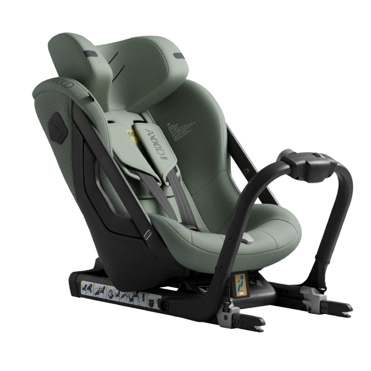 Otroški avtosedež AXKID ONE 3+ i-Size [40–125 cm] Nordic Bloom Green 4