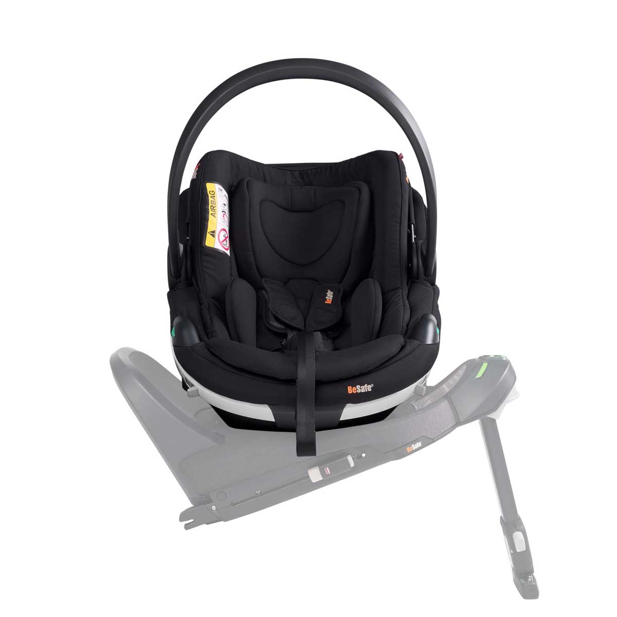 Otroški avtosedež BeSafe Go Beyond [40-87 cm] Dark Grey Melange + Baza 5