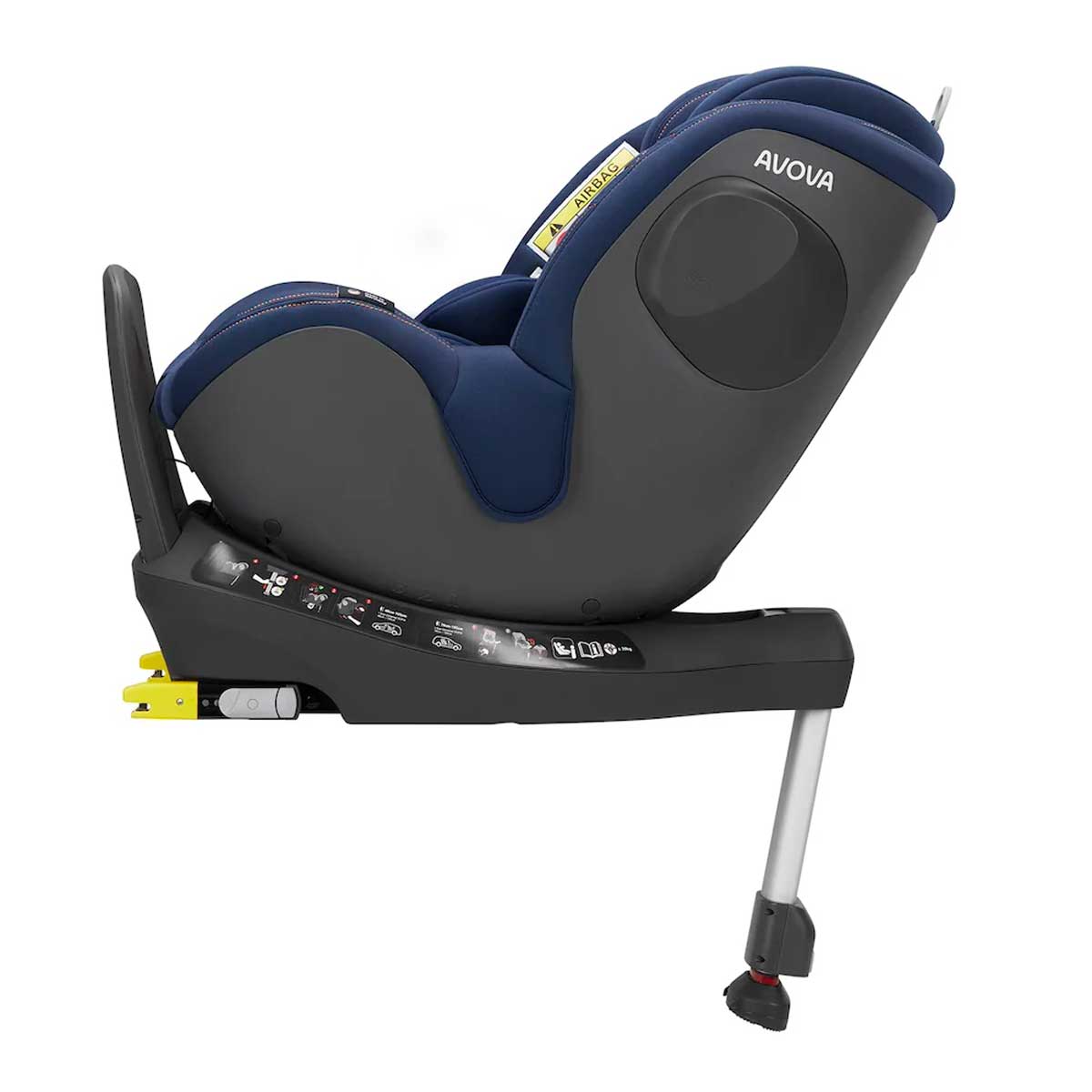 Otroški avtosedež AVOVA Sperber-Fix 61 [61-105 cm] Atlantic Blue 5