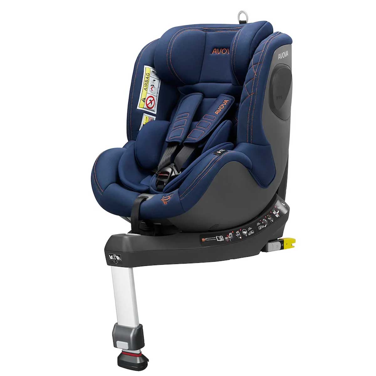 Otroški avtosedež AVOVA Sperber-Fix 61 [61-105 cm] Atlantic Blue 9
