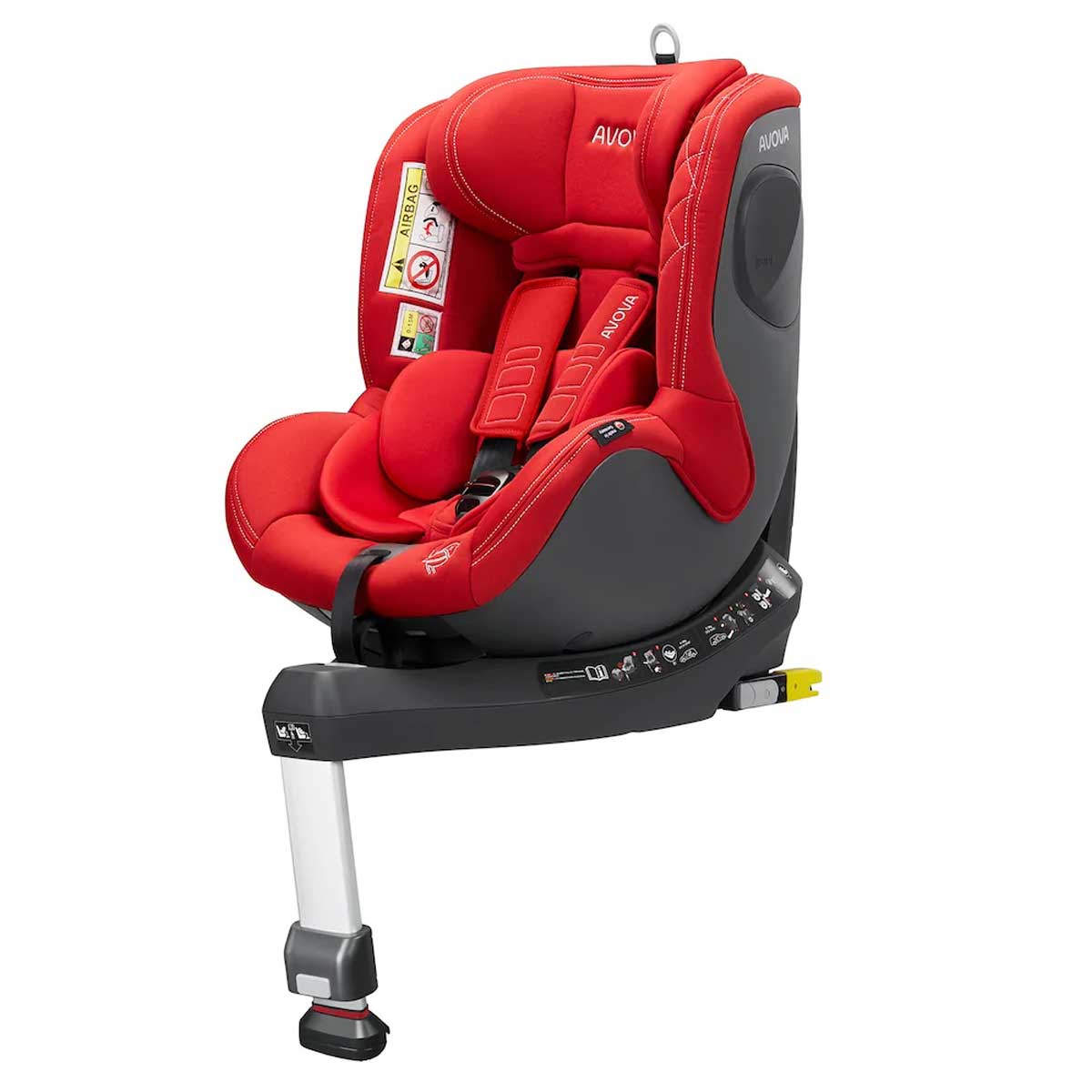 Otroški avtosedež AVOVA Sperber-Fix 61 [61-105 cm] Maple Red 1