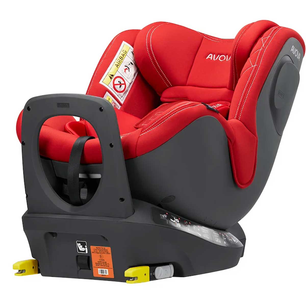 Otroški avtosedež AVOVA Sperber-Fix 61 [61-105 cm] Maple Red 5