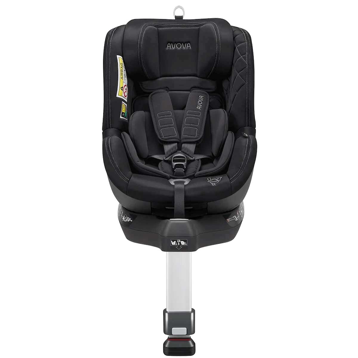 Otroški avtosedež AVOVA Sperber-Fix 61 [61-105 cm] Pearl Black 6
