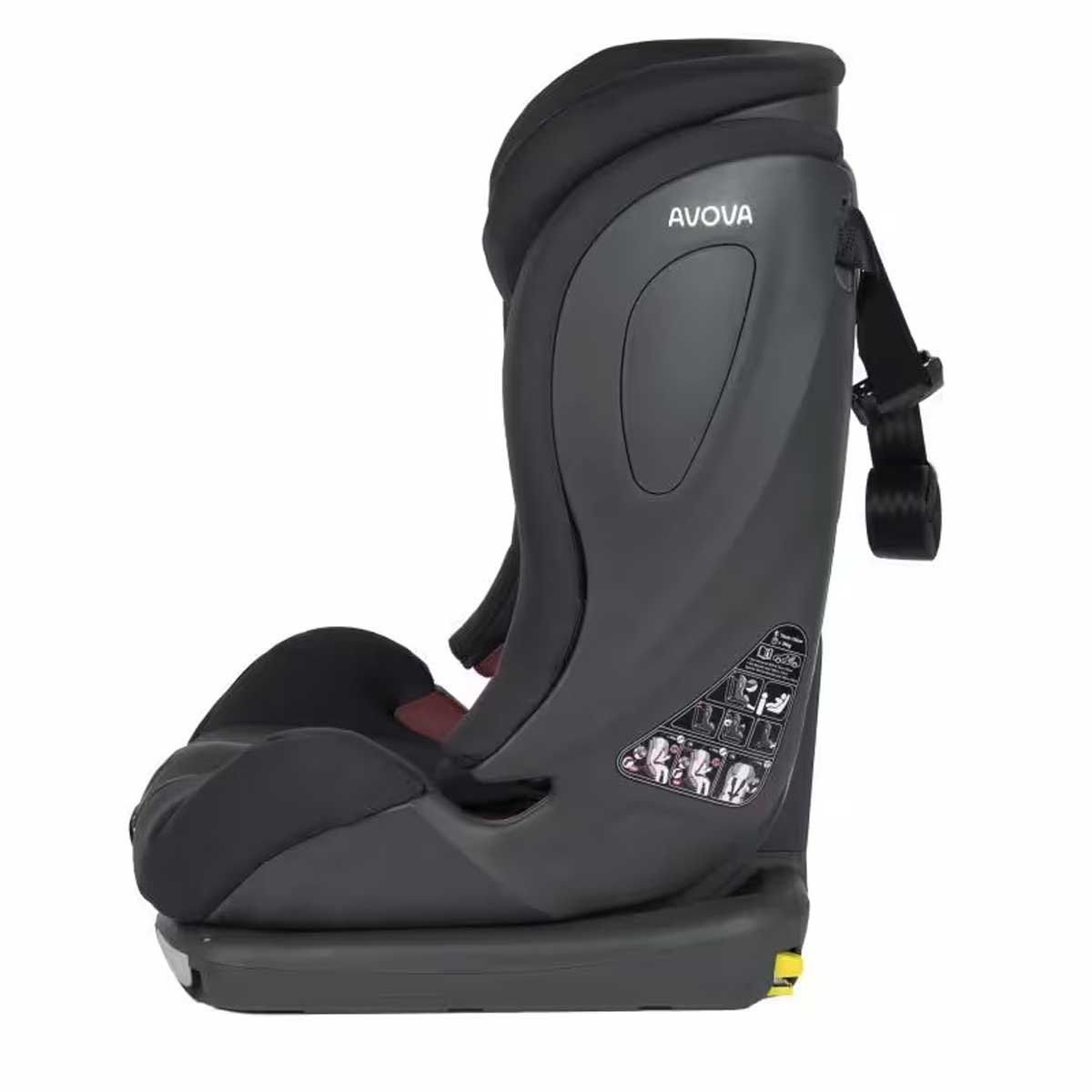 Otroški avtosedež AVOVA Sperling-Fix i-Size [76-150 cm] Koala Grey 3