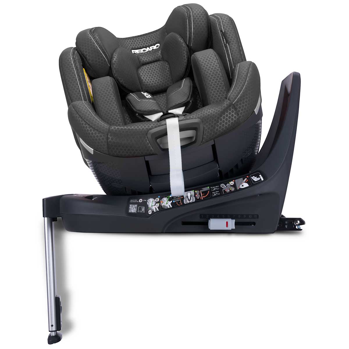 Otroški avtosedež RECARO Xenon 1 [40-125 cm] Fresh Black 4