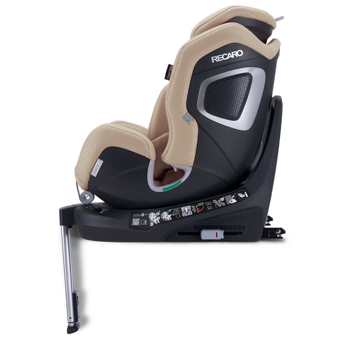 Otroški avtosedež RECARO Xenon 1 [40-125 cm] Elegant Beige 2