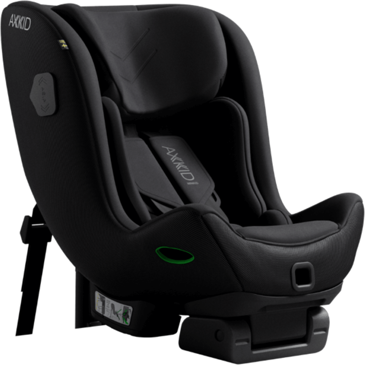 Otroški avtosedež AXKID Minikid 4 PRO i-Size [61–125 cm] Coastal Storm Black
