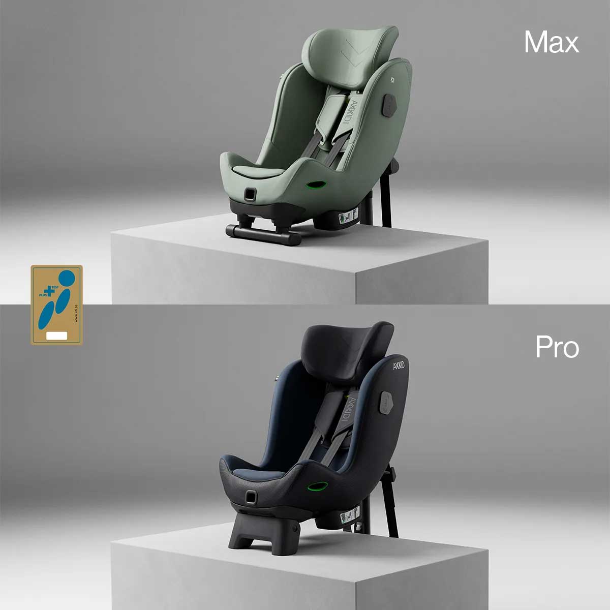 primerjava otroski avtosedez axkid minikid pro max