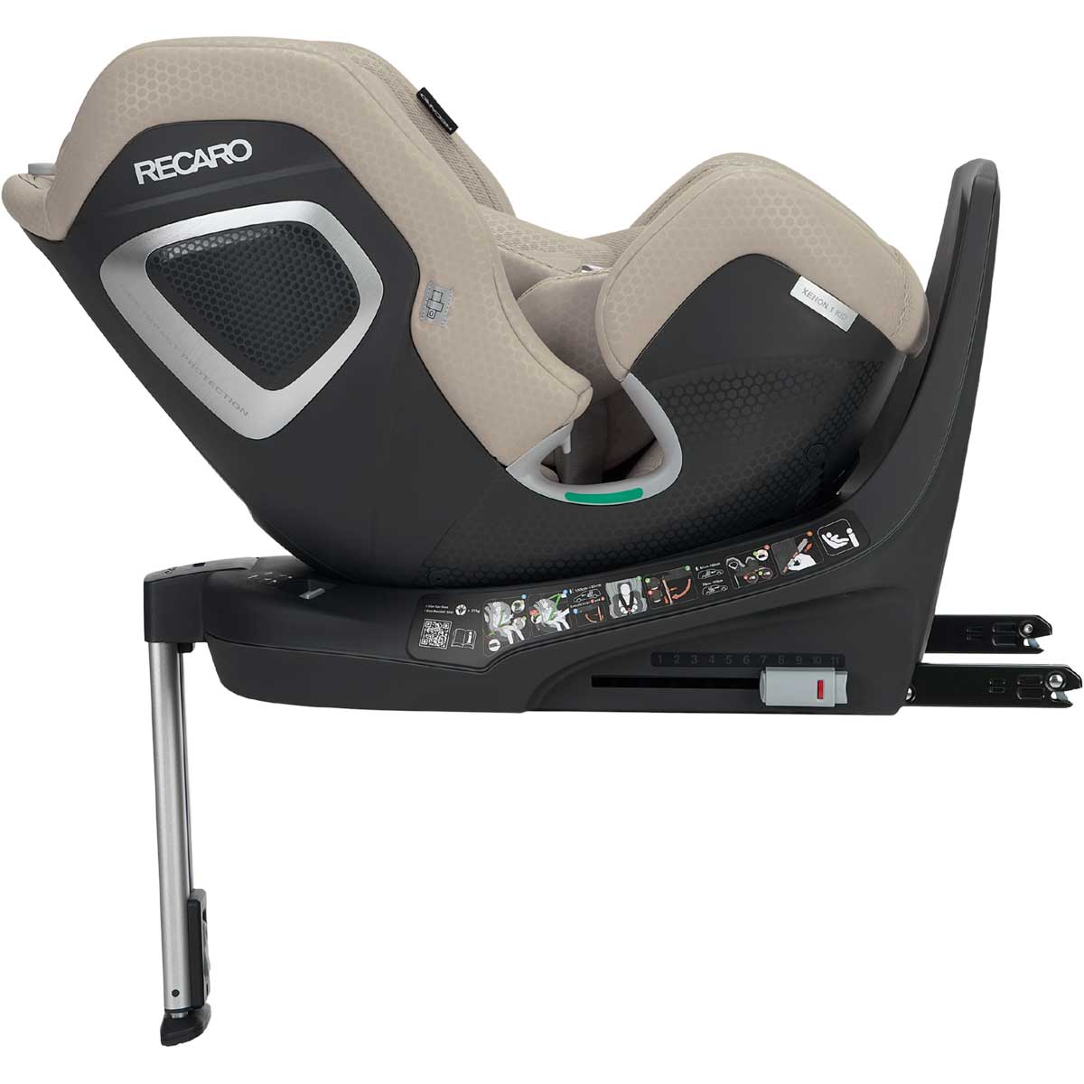 Otroški avtosedež RECARO Xenon 1 KID [61-125 cm] Elegant Beige 5