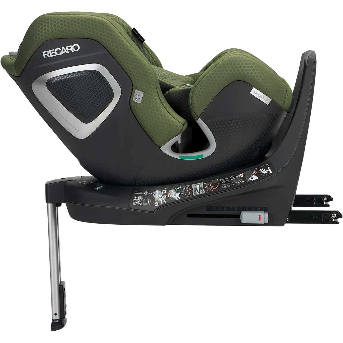 Otroški avtosedež RECARO Xenon 1 KID [61-125 cm] Epic Green 5