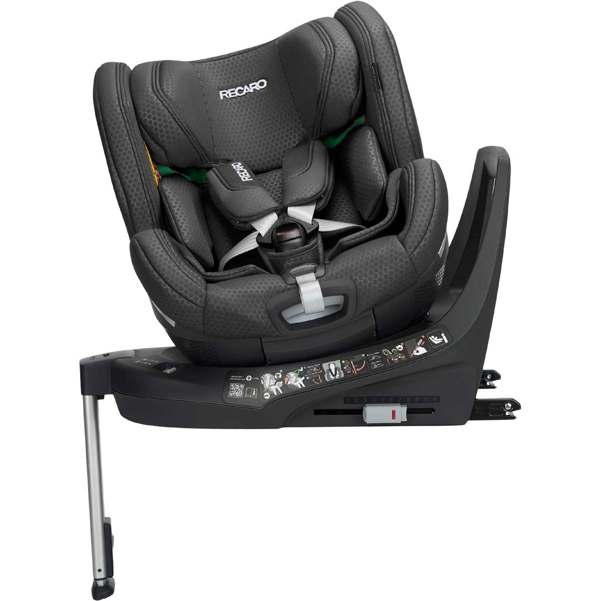 Otroški avtosedež RECARO Xenon 1 KID [61-125 cm] Fresh Black 1