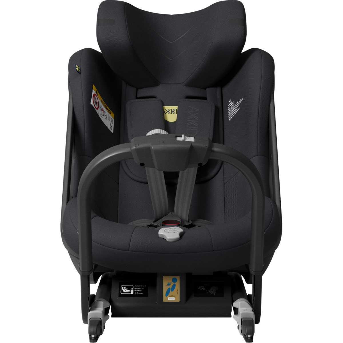 Otroški avtosedež AXKID ONE 3+ i-Size [40–125 cm] Coastal Storm Black 2