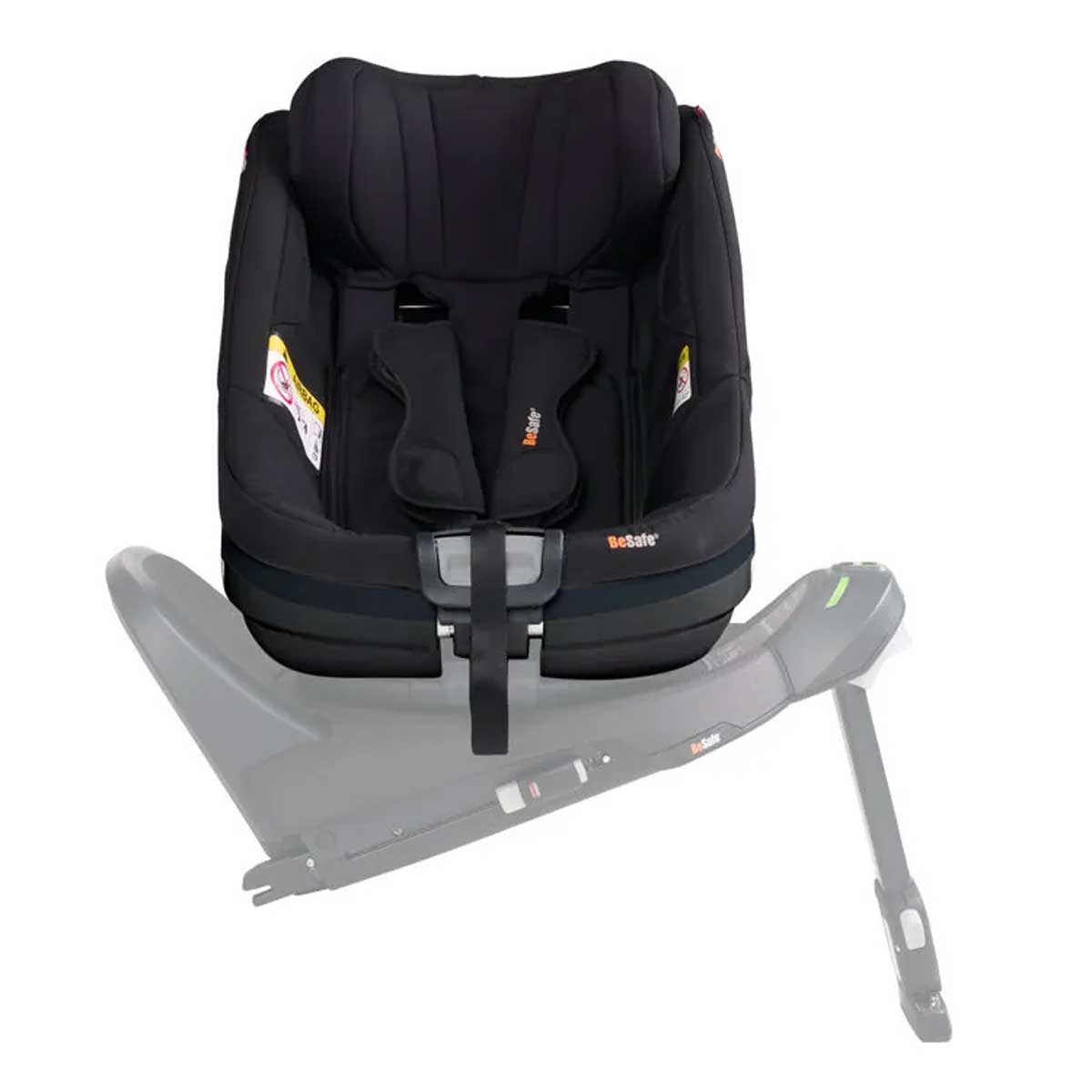 Otroški avtosedež BeSafe Beyond² 360 [61-125 cm] Fresh Black Cab + baza 1