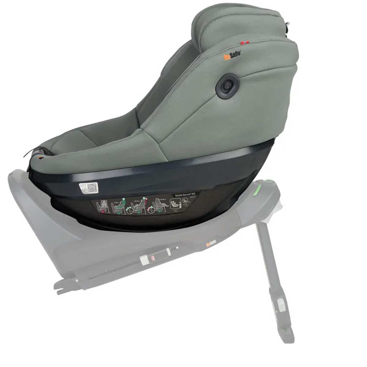 Otroški avtosedež BeSafe Beyond² 360 [61-125 cm] Meadow Green Soft Breeze + baza 2