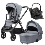 Otroški voziček 4v1 Bababing Raffi 2.0 [Duck Egg] + lupinica AXKID + Isofix baza