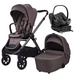 Otroški voziček 4v1 Bababing Raffi 2.0 [Minky] + lupinica AXKID + Isofix baza