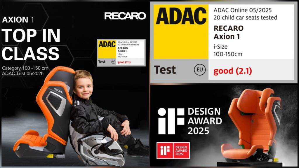 Recaro Axion 1 i Size – udobje in varnost v enem naslovna testi