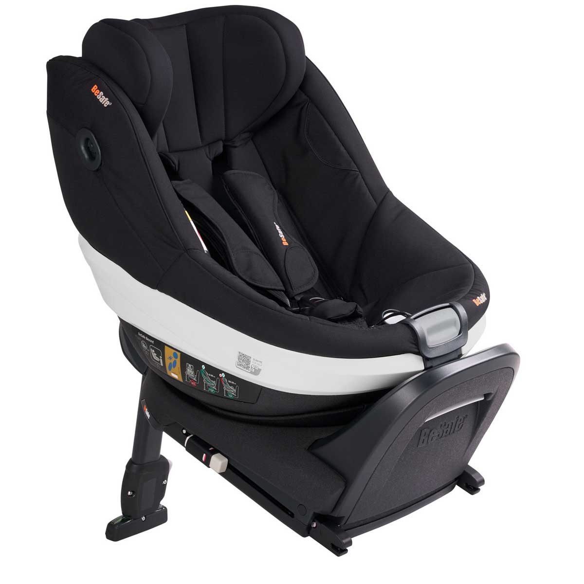 Otroški avtosedež BeSafe Beyond RF [61-125 cm] Fresh Black Cab + baza 1