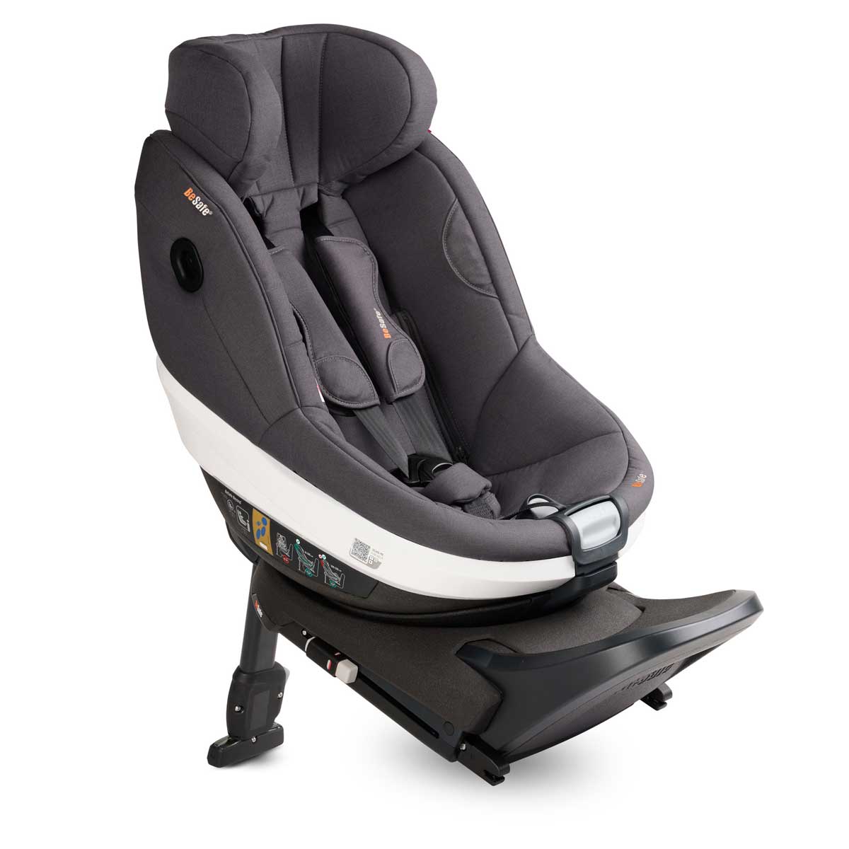 Otroški avtosedež BeSafe Beyond RF [61-125 cm] Dark Grey + baza 5