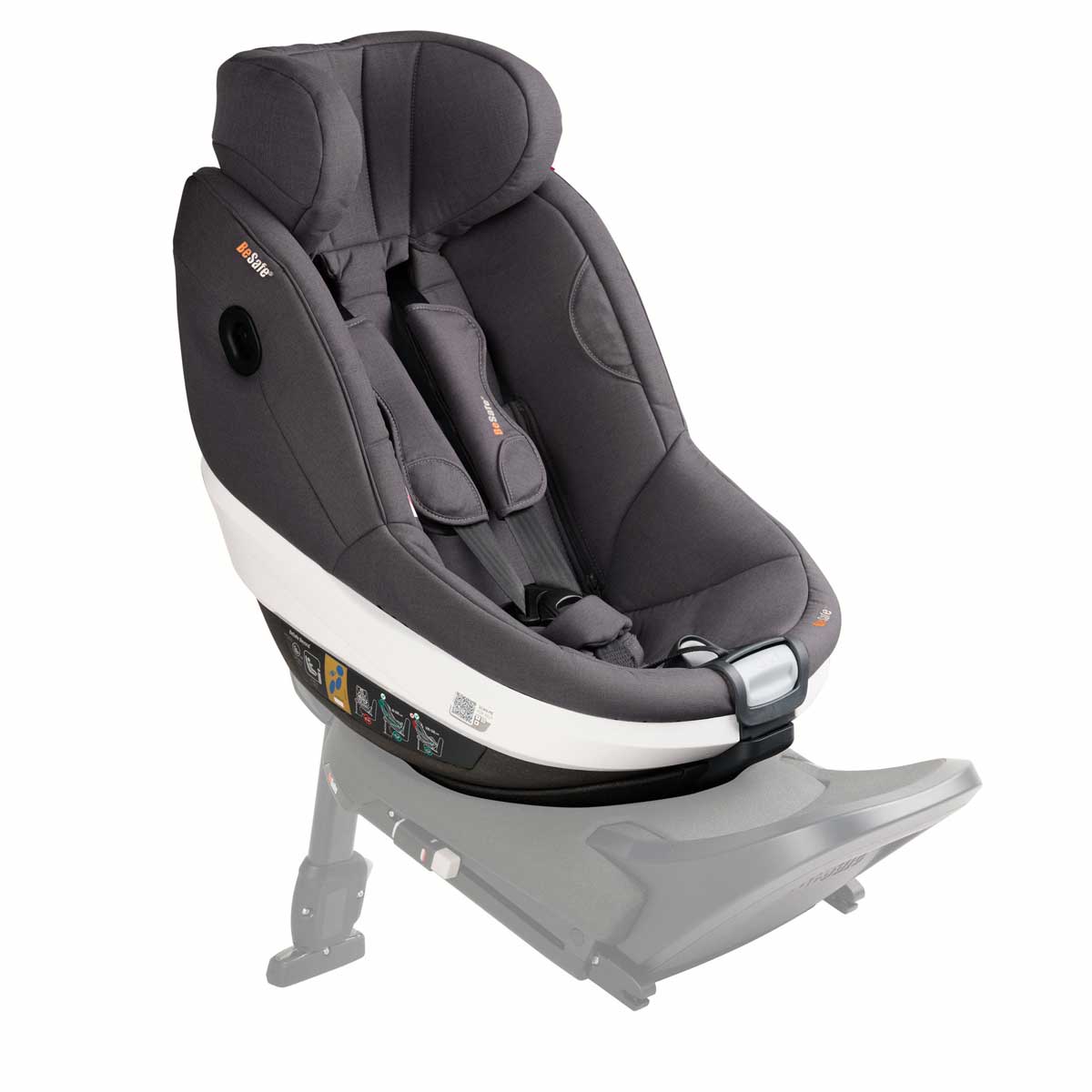 Otroški avtosedež BeSafe Beyond RF [61-125 cm] Dark Grey + baza 3