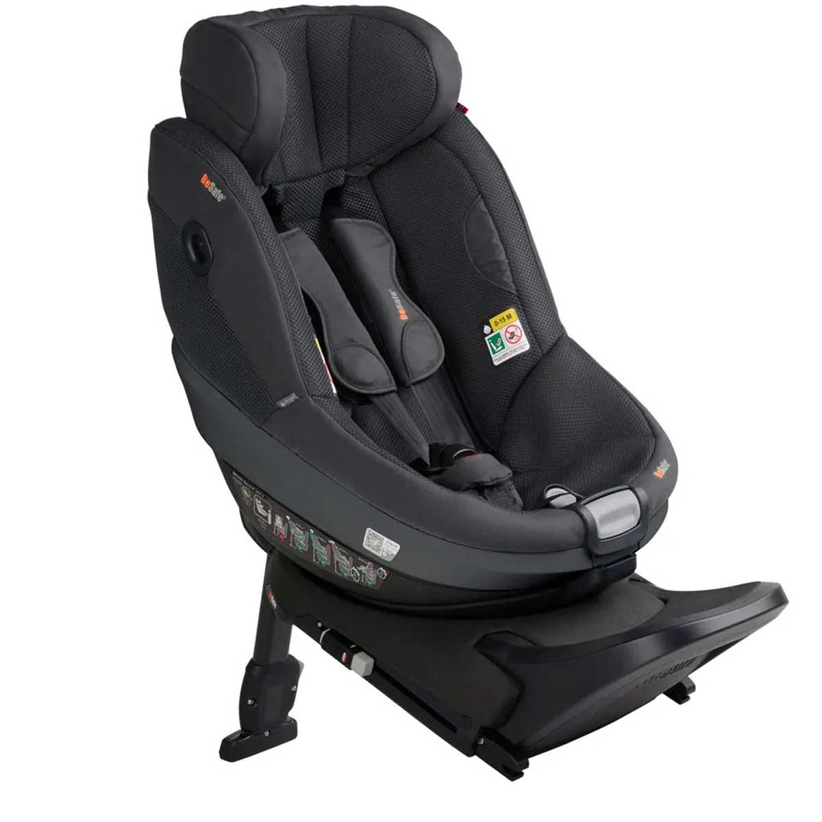 Otroški avtosedež BeSafe Beyond² B 360 Anthracite Mesh + baza 7