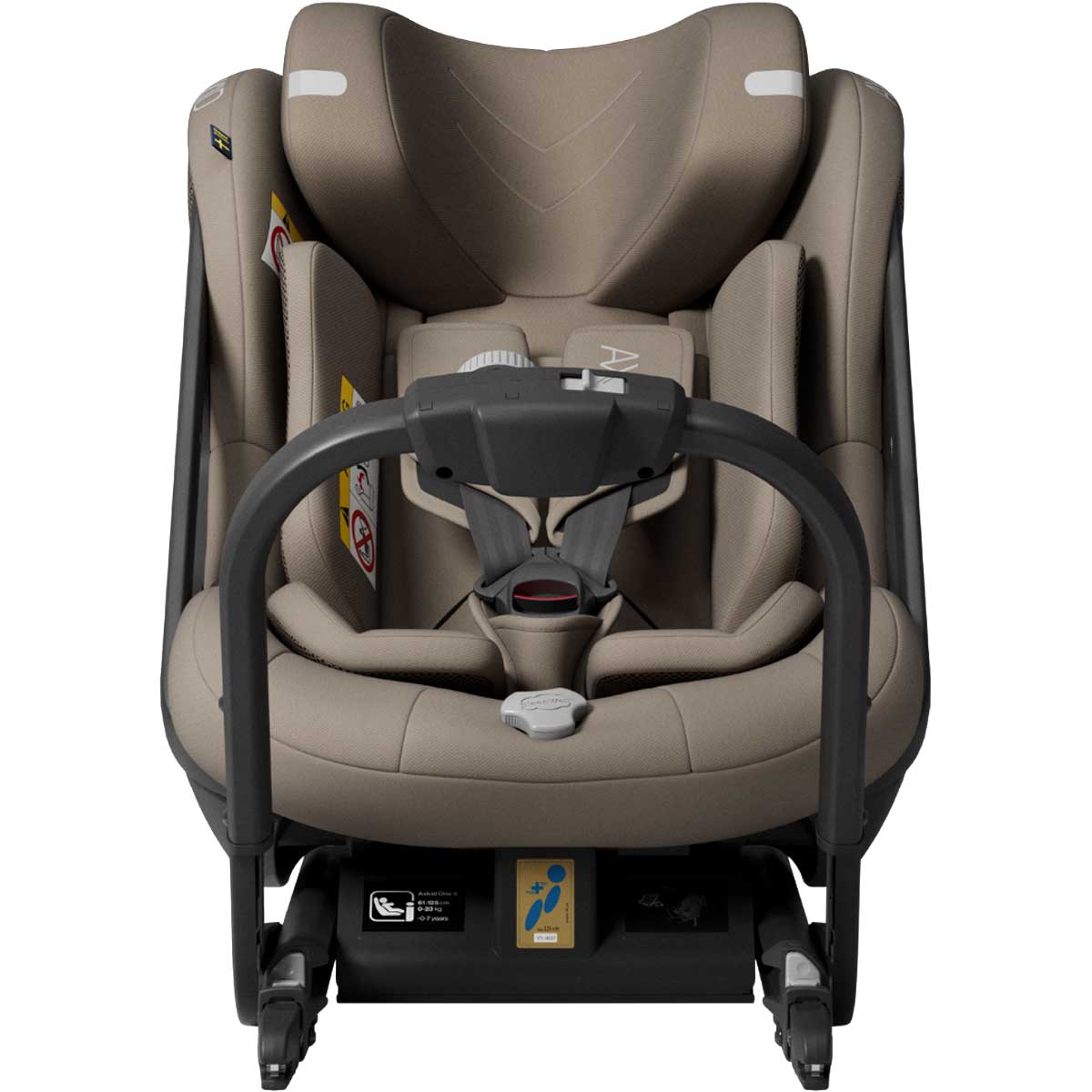 Otroški avtosedež AXKID ONE 3 i-Size [61–125 cm] Driftwood Beige 4