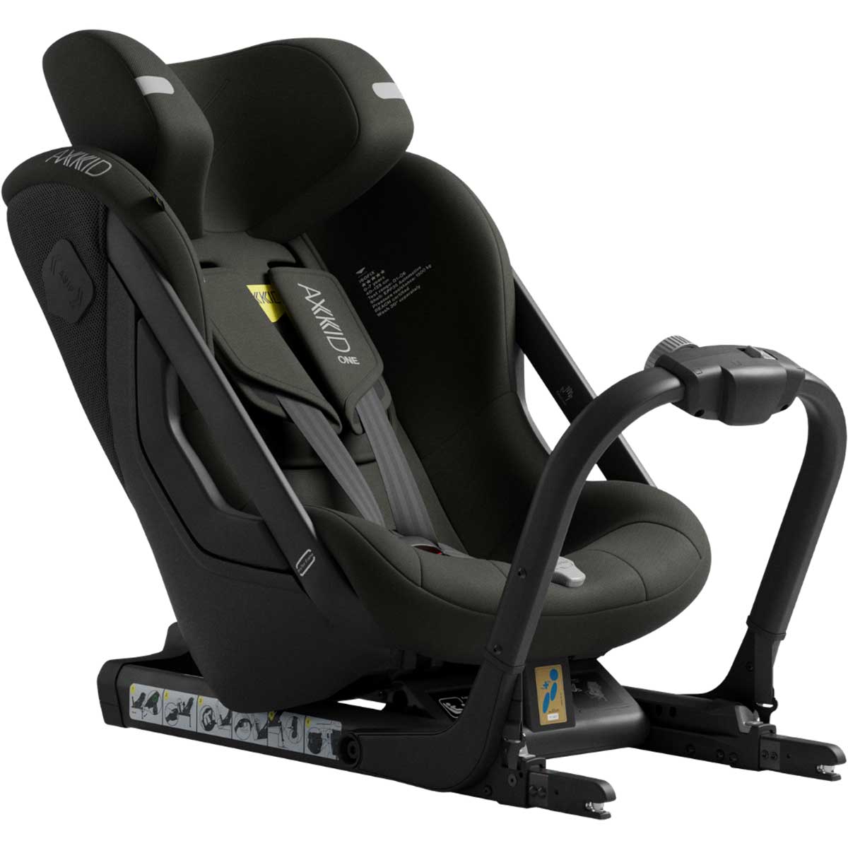 Otroški avtosedež AXKID ONE 3 i-Size [61–125 cm] Forest Moss Green 2