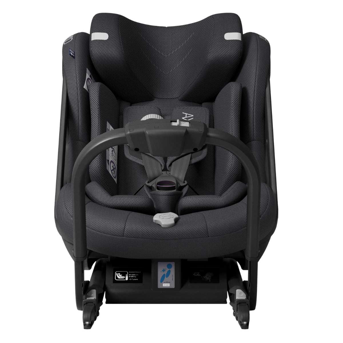 Otroški avtosedež AXKID ONE 3 i-Size [61–125 cm] Mesh – Arctic Mist Grey 1