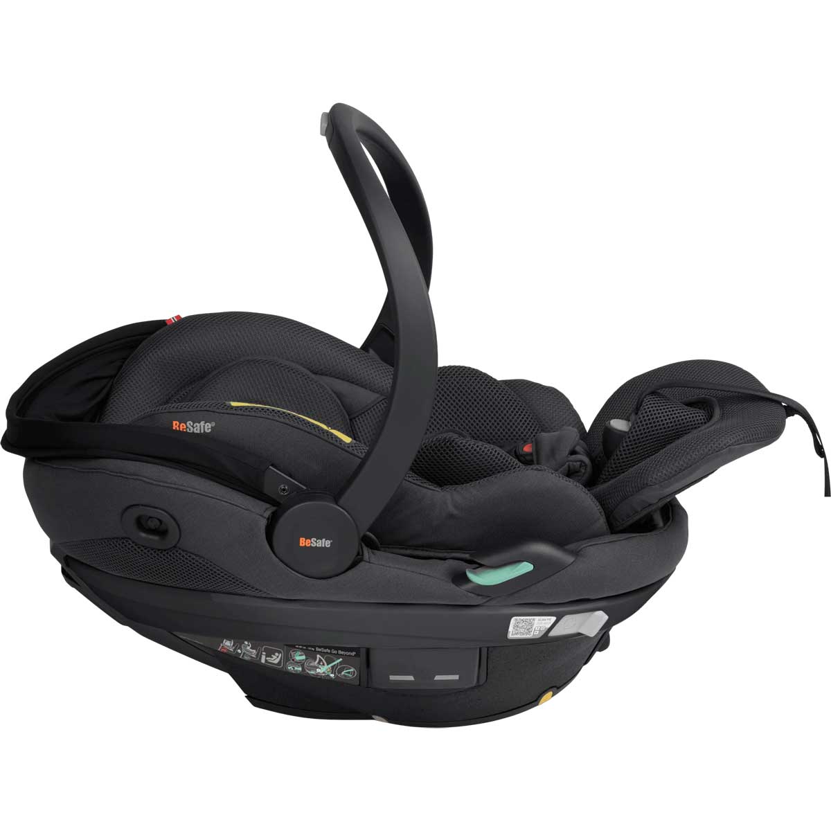 Otroški avtosedež BeSafe Go Beyond²  [40-87 cm] Anthracite Mesh 1