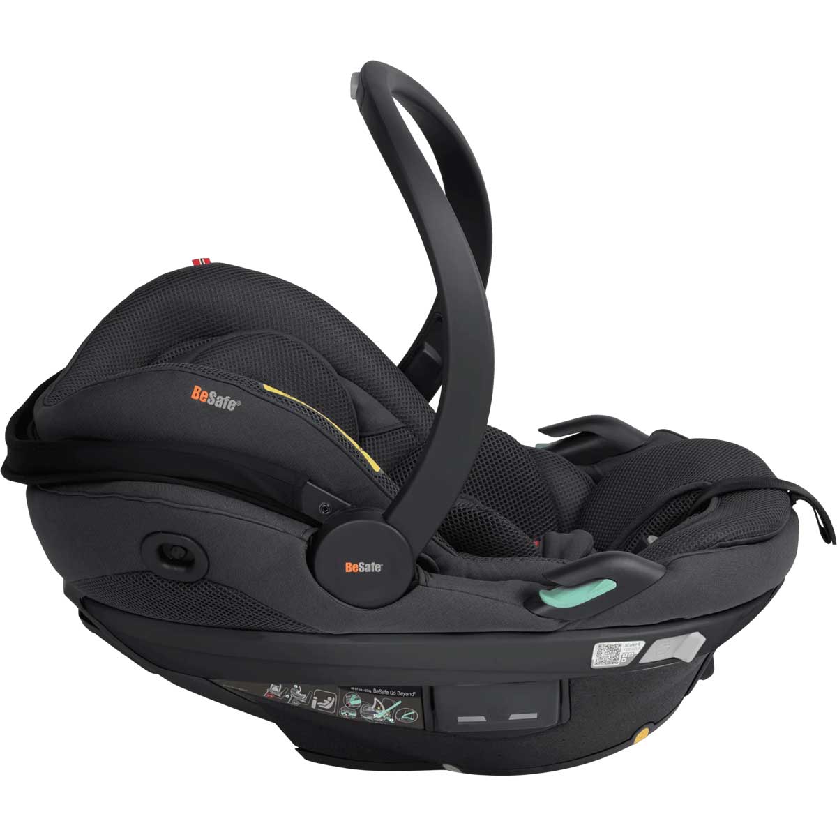 Otroški avtosedež BeSafe Go Beyond²  [40-87 cm] Anthracite Mesh 3