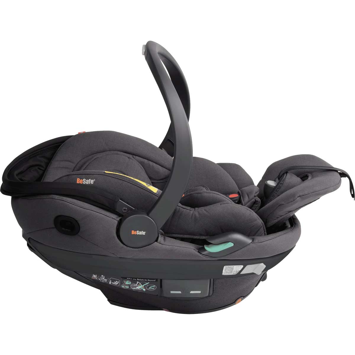 Otroški avtosedež BeSafe Go Beyond²  [40-87 cm] Dark Grey Mélange 1